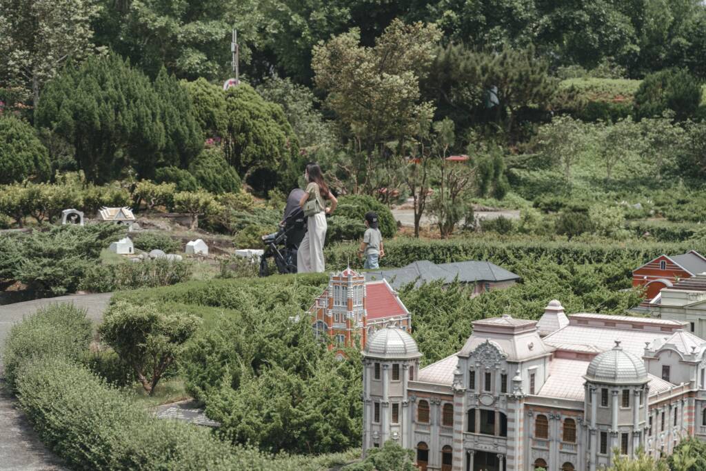 小人國有各式各樣及各個國家的建築模型